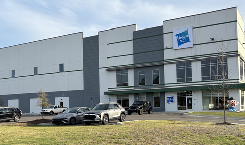 Hasbro’s new 600,000-square-foot distribution center in Midway, Georgia, developed in partnership with GXO, is the company’s first U.S. facility fully developed, leased, and branded by Hasbro.