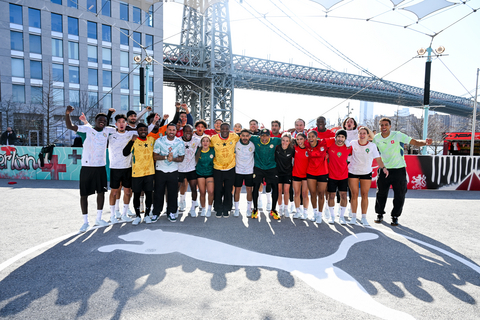 original Reinforcing its status as a leading force in football kits at this summer’s competition, PUMA unveiled jerseys for 11 nations, including the most prominent African partner federations of any brand in the tournament, in a community-first celebration of football, music, and culture in New York City.