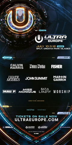 ULTRA Europe Festival line-up 2026