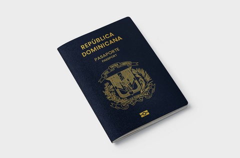 original Passport of the Dominican Republic