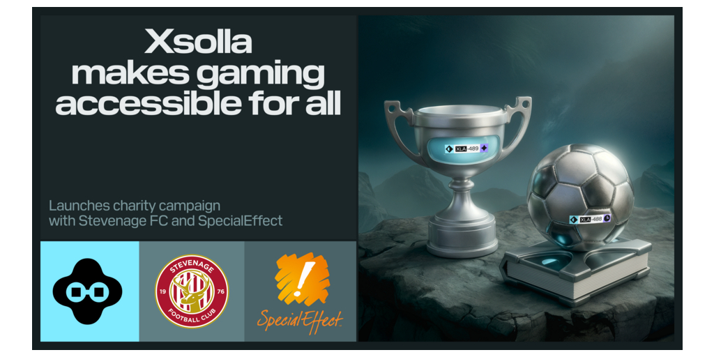 Xsolla e Stevenage FC lanciano una campagna benefica con SpecialEffect per rendere il gaming accessibile a tutti
