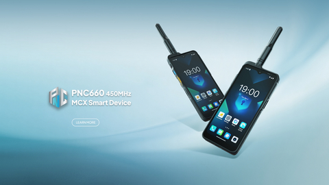 Hytera PNC660 450MHz MCX Smart Device for mission-critical 450 MHz networks.