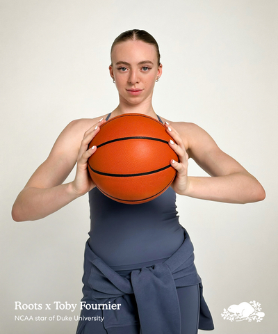 NCAA standout, Toby Fournier of Duke University, Roots Activewear Ambassador