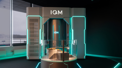 original IQM Radiance quantum computer is located in IQM's showroom in Espoo, Finland.