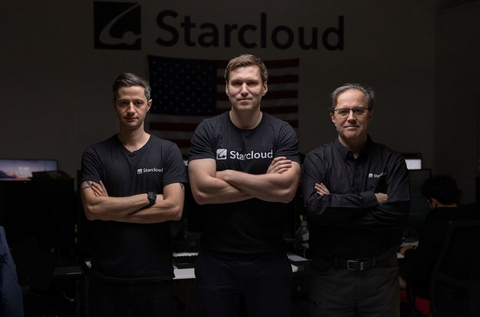 Starcloud Co-founders: Ezra Feilden, Philip Johnston, Adi Oltean