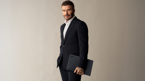 original Lenovo Announces Global Partnership with David Beckham