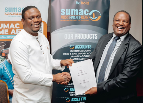 Tosin Eniolorunda, Co-Founder and Group CEO of Moniepoint Inc., and John Kibatha Njoroge, Founder and Chairman of Sumac Microfinance Bank.