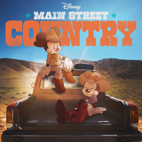 original Main Street Country cover art, courtesy Walt Disney Records