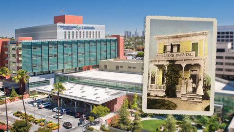 Children's Hospital Los Angeles, incorporated April 1, 1901, opened in a small house dedicated exclusively to the care of children.