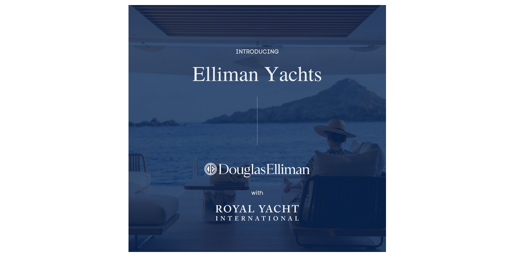 Royal Yacht International anuncia alianza estratégica con Douglas Elliman para promover las ventas y el alquiler globales de yates a través de Elliman Yachts