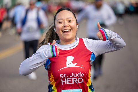 original St. Jude Hero® registration opens today for the 25th anniversary of St. Jude Memphis Marathon® Weekend presented by Juice Plus+, inviting runners across the country to go the distance for a cause. By committing to fundraise for St. Jude Children’s Research Hospital®. ALSAC Photography/St. Jude Children's Research Hospital