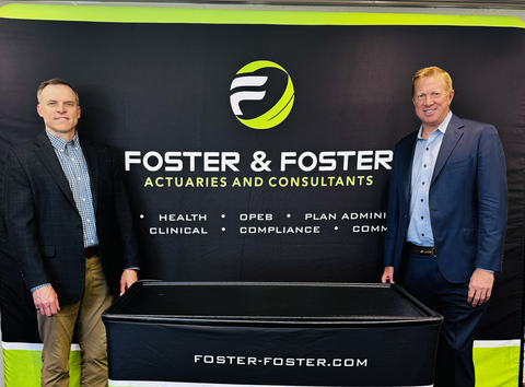 original Pictured left to right: United Actuarial Services CEO Hans Kraabel & Foster & Foster CEO Brad Heinrichs