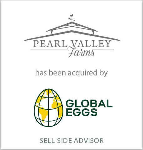 D.A. Davidson & Co. (“D.A. Davidson”) announced today that it served as the exclusive sell-side financial advisor to Pearl Valley Farms (“Pearl Valley” or the “Company”), a second-generation, family-owned egg producer, on its sale to Global Eggs, a leading global egg producer and distributor.