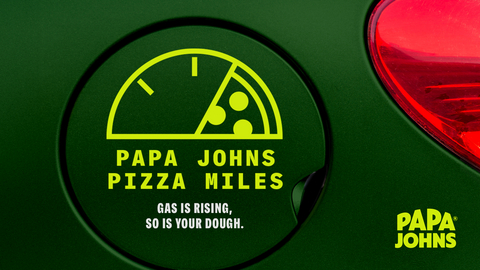 Papa Johns Launches “Pizza Miles,” Reimbursing Customers for Gas When They Drive for Carryout