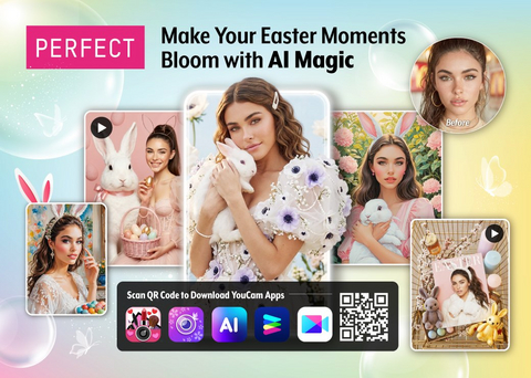 YouCam Unveils Egg-citing 2026 Easter Digital Experiences with AI-Powered Creativity