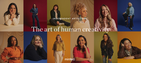 Minted, the omnichannel premium design brand known for its community-powered approach to stationery, art and home decor, today announces the return of its fifth annual Independent Artist Day™, honoring its global community of 20,000 independent artists.