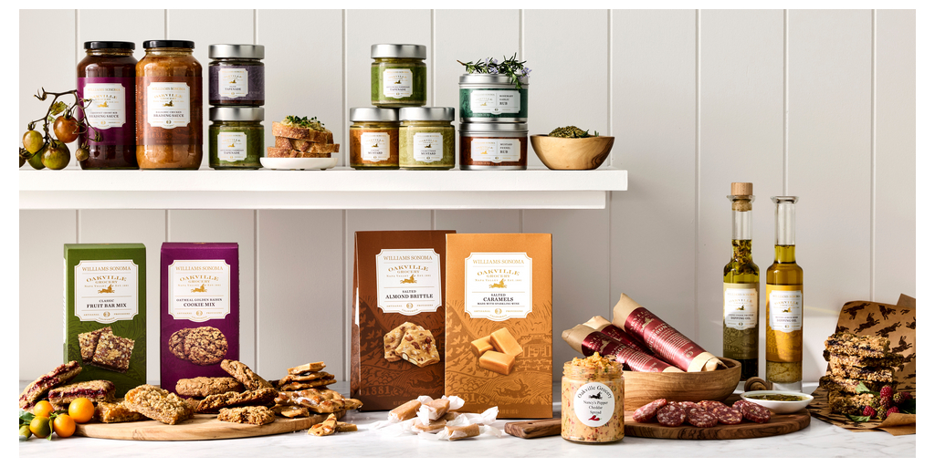 WILLIAMS SONOMA LAUNCHES COLLABORATION WITH OAKVILLE GROCERY