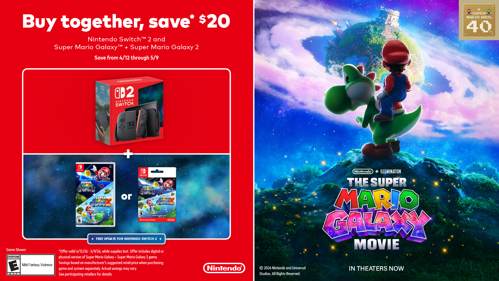 New Limited-Time Offer Brings Together Nintendo Switch 2 and Super