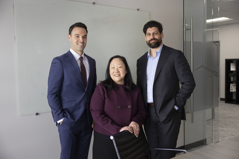 original JCP's new partners from left to right: Zachary Forrest, Hee Jong Kwon, Jason Blank.