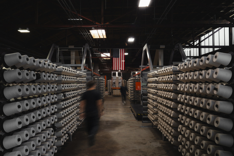 unspun's 3D weaving facility in California