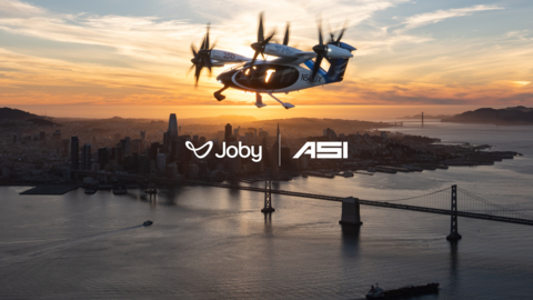 Joby’s aircraft flying above the San Francisco Bay Area, CA (Photo: Joby Aviation)