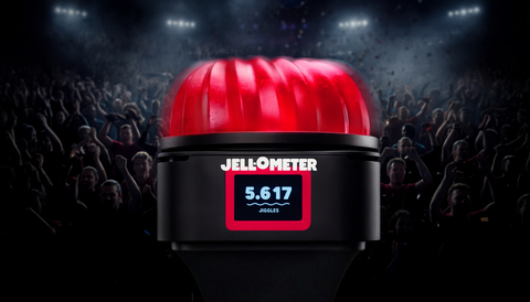 JELL-O INTRODUCES THE JELL-OMETER: THE WORLD'S FIRST-EVER DEVICE TO QUANTIFIABLY MEASURE FAN INTENSITY