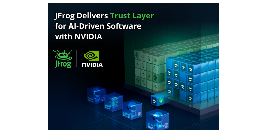 JFrog offre un livello di fiducia per il software basato sull'AI con NVIDIA
