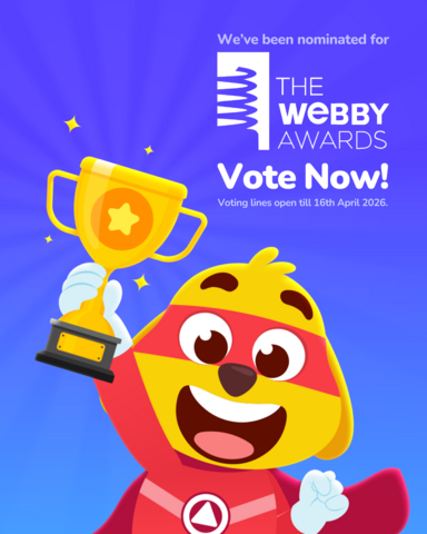 original Kids-loved app, Kiddopia nominated for Webby Awards 2026