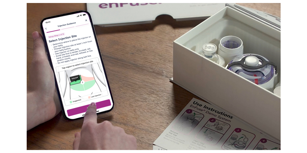 Aptar Digital Health Partners with Enable Injections for enFuse® Companion Digital Solution 1 enFuse Digital Companion Solution Final