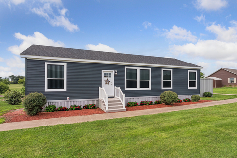 original Champion Homes won the 2026 MHI Excellence in Manufactured Housing Award in the Manufactured Home Design – CrossMod® category for the Belvidere. Photos by WindowStill.