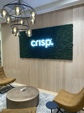 Crisp's new showcase office in Minneapolis