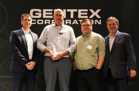 original Boyd leaders receive Supplier of the Year award from Gentex for outstanding performance in innovation, quality, delivery support and dedication to Gentex in 2025