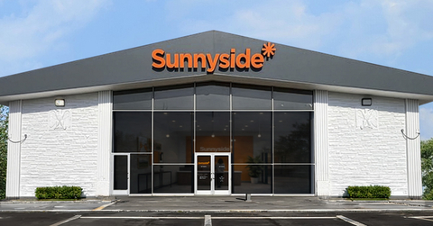 Sunnyside Bridgeport is located at 435 Main Street, Bridgeport, Ohio