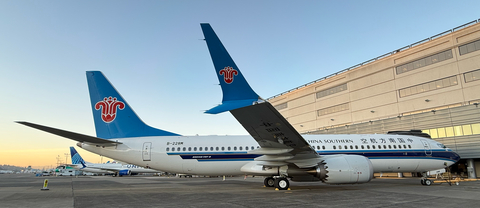 original CDB Aviation delivered one Boeing 737-8 aircraft to its current customer China Southern Airlines.