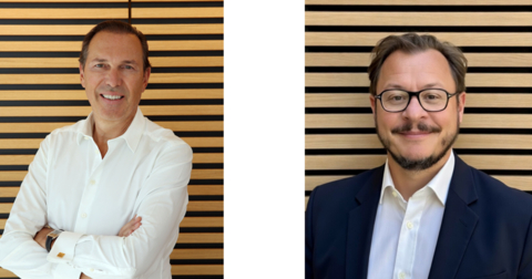 From left to right: Frédéric Mascha and Renaud Sermondade