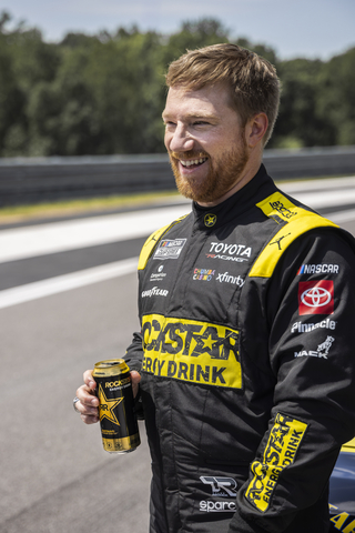 Tyler Reddick and 23XI Racing partner with Rockstar Energy.