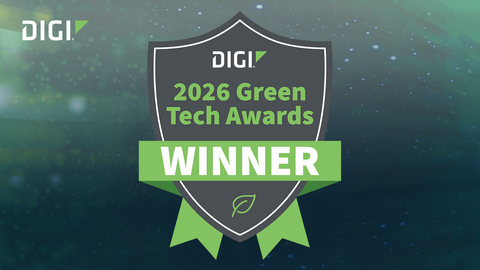 original Digi International Reveals 2026 Green Tech Customer Innovation Award Honorees