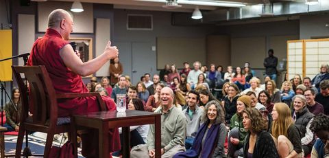 original Ringu Tulku Rinpoche gives a talk at Naropa University.