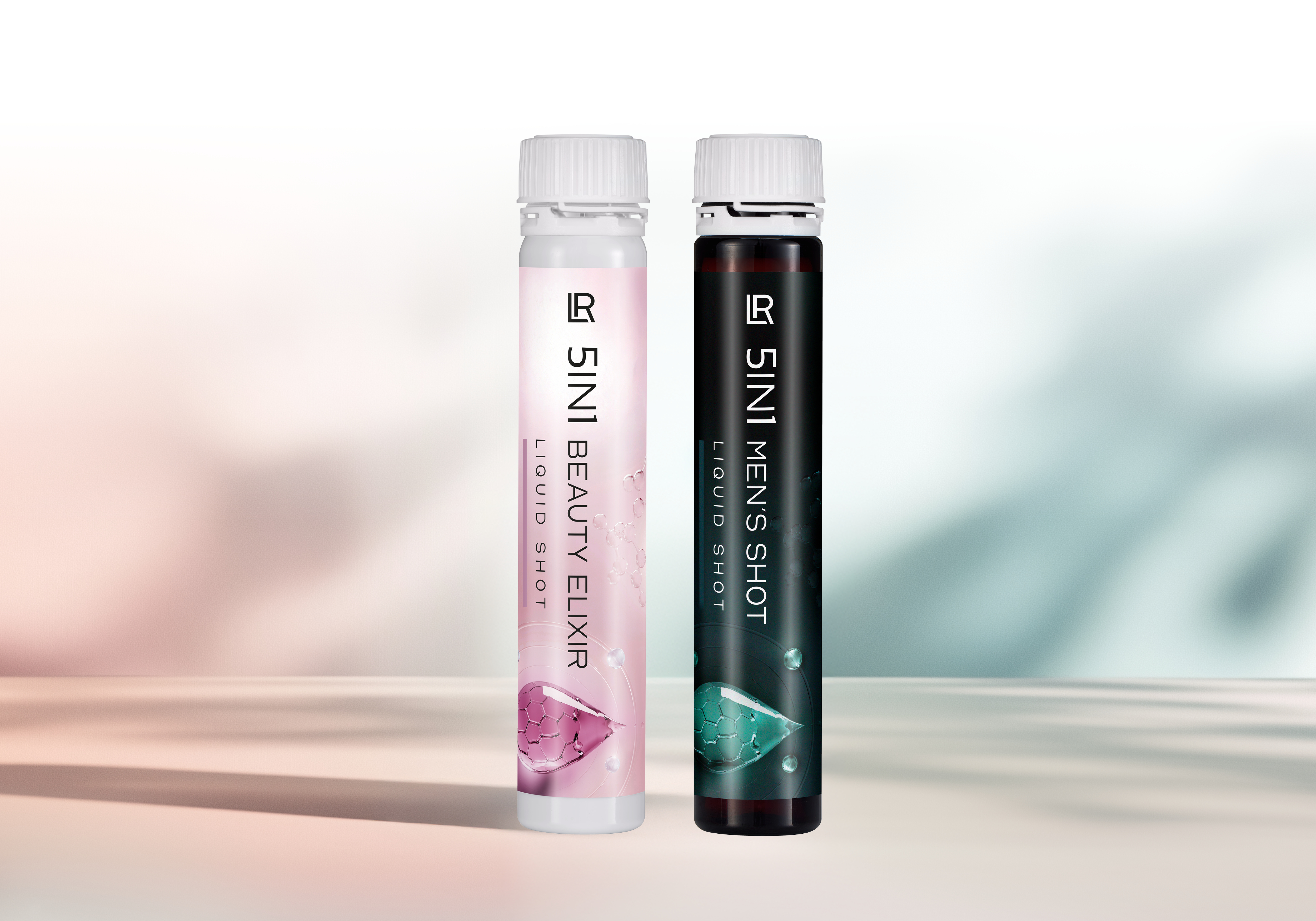 LR 5in1 Beauty Elixir and LR 5in1 Men's Shot