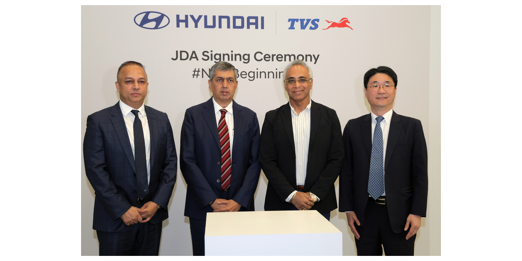 Hyundai Motor y TVS Motor concretan una alianza para impulsar la comercialización de vehículos eléctricos de tres ruedas en India