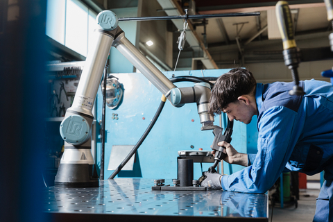 original Universal Robots pioneered collaborative robotics and has more than 100,000 industrial cobots deployed worldwide.