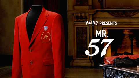 This NFL Draft, HEINZ is putting its most iconic number on the clock and turning the 57th pick into a moment of its own, introducing “Mr. 57.”