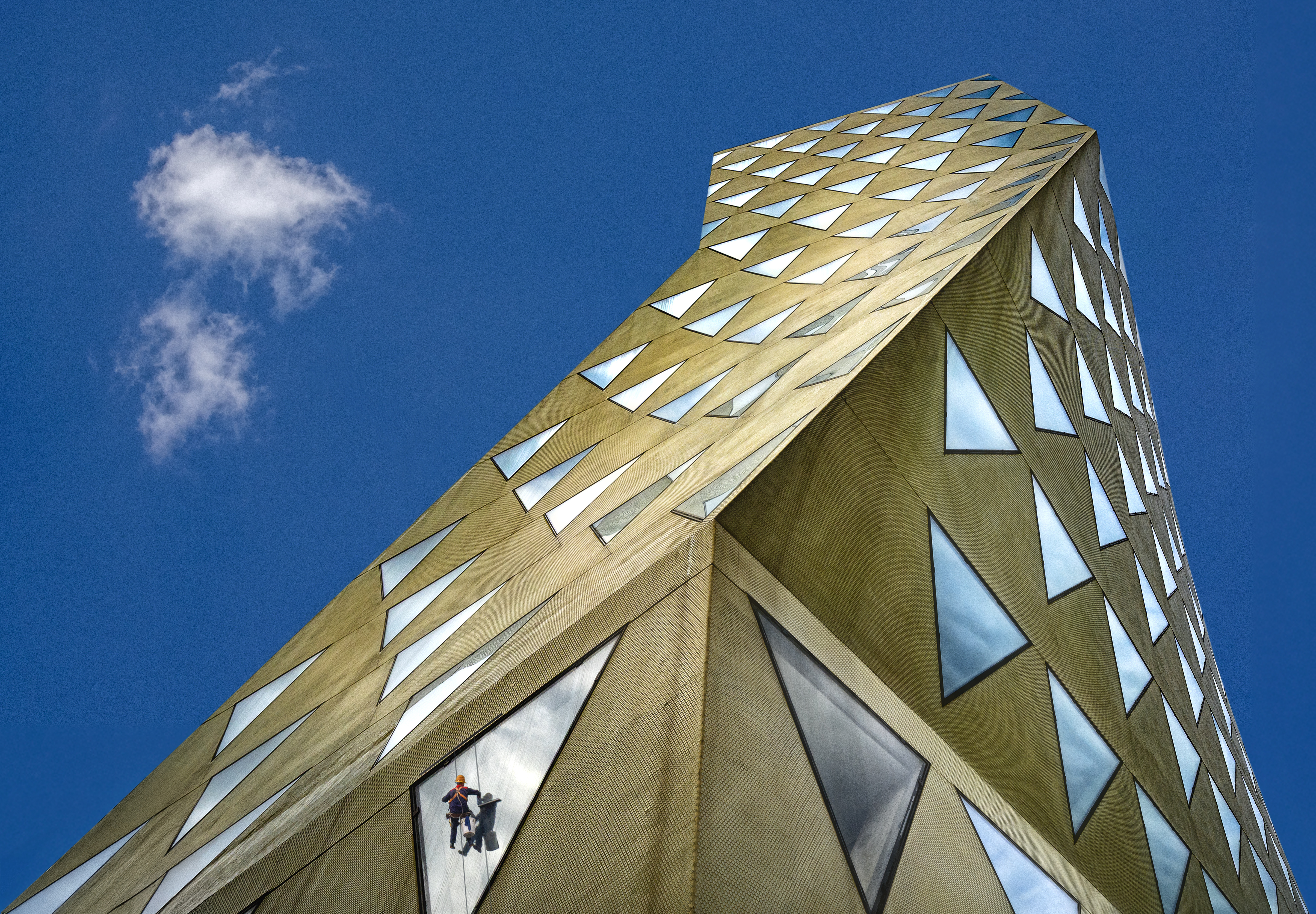 CONCRETE BEAUTY AND DESIGN WINNER: Triangles by Marcel Van Balken, Antwerp, Belgium