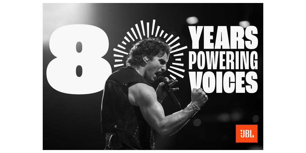 JBL: diamo vita alle voci da 80 anni