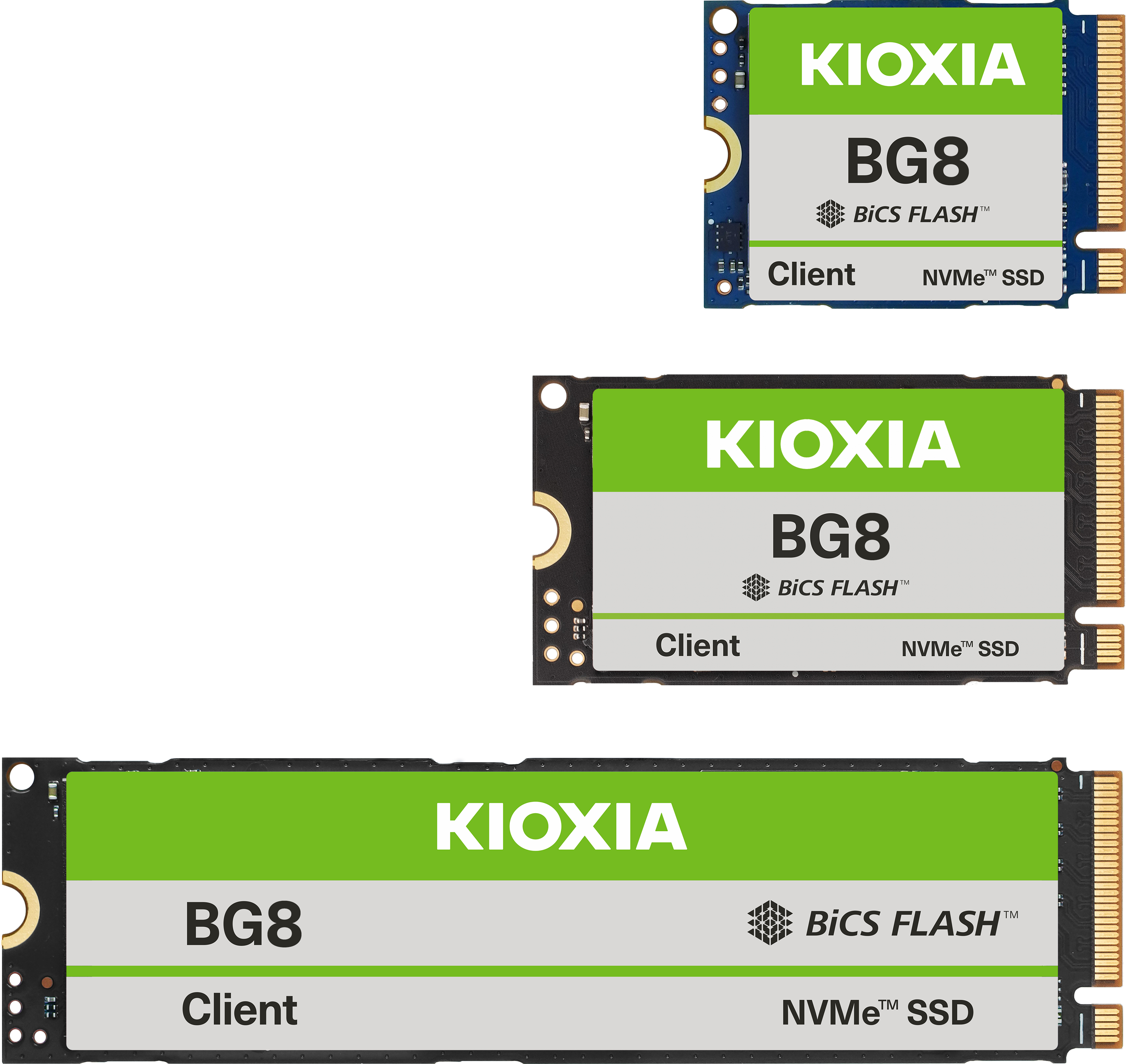 KIOXIA Introduces New Mainstream BG8 Series SSDs for PC OEMs
