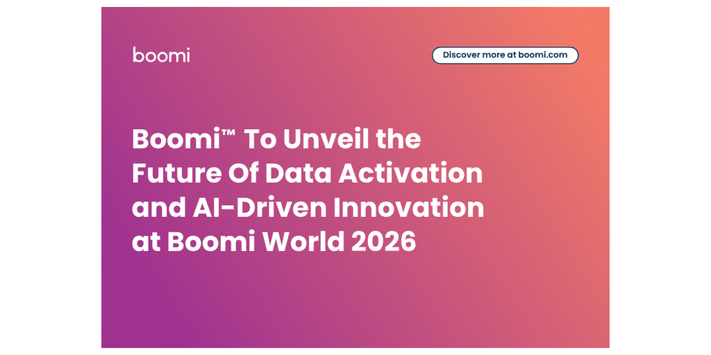  Boomi presenta al Boomi World 2026 il futuro dell'attivazione dei dati e dell'innovazione trainata dall'AI