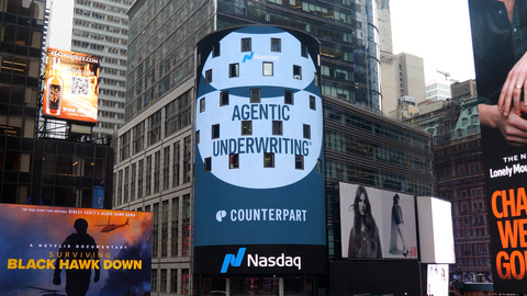 Photo of Counterpart at the Nasdaq tower.