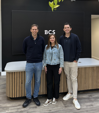 Left to right: James Hay, Global CEO; Kathryn Mazza, Chief Growth Officer; Brian DeCoveny, Managing Director North America