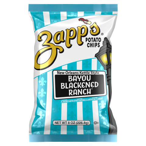 thumbnail 8 oz Zapp’s Brand Bayou Blackened Ranch Potato Chips