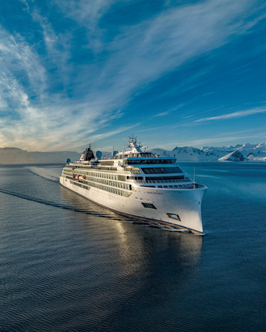 original Viking today announced that its 2028–2029 expedition voyages are now open for booking, featuring newly released departure dates across the company’s most popular itineraries in the Arctic, Antarctica and the Great Lakes. Pictured here, a Viking expedition ship sailing in Antarctica. For more information, visit www.viking.com.